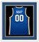 CustomPictureFrames.com Solid Wood Jersey Shadow Box Frame - Bright White - Sizes 26x28 - Wall Display With Double Mat Made in the USA
